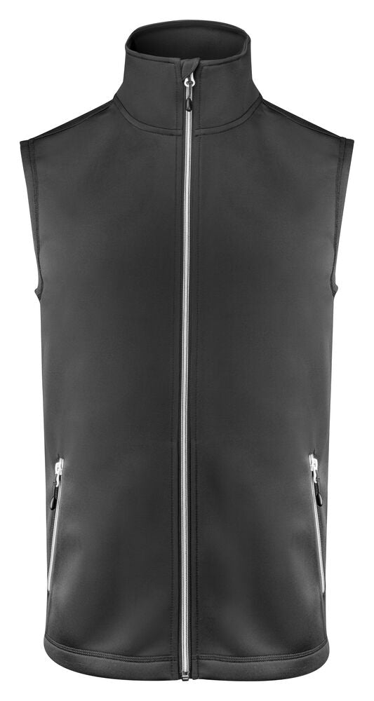 Printer Powerslide Bodywarmer Heren - Zwart