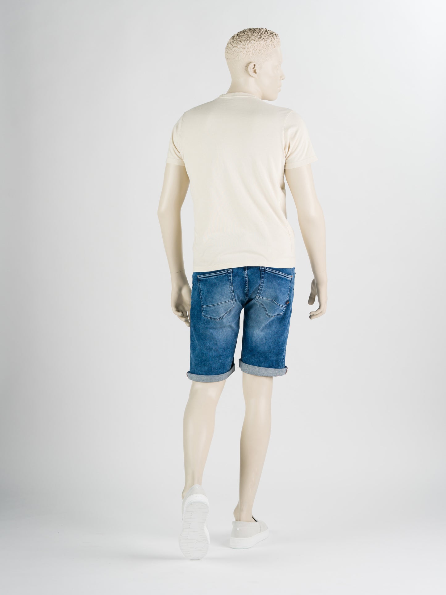 247Jeans Palm Slim Short SH05 – Heren Denim Short