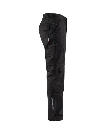 Blaklader Industrie werkbroek stretch met kniezakken