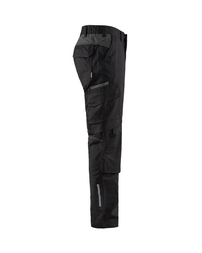 Blaklader Industrie werkbroek stretch met kniezakken