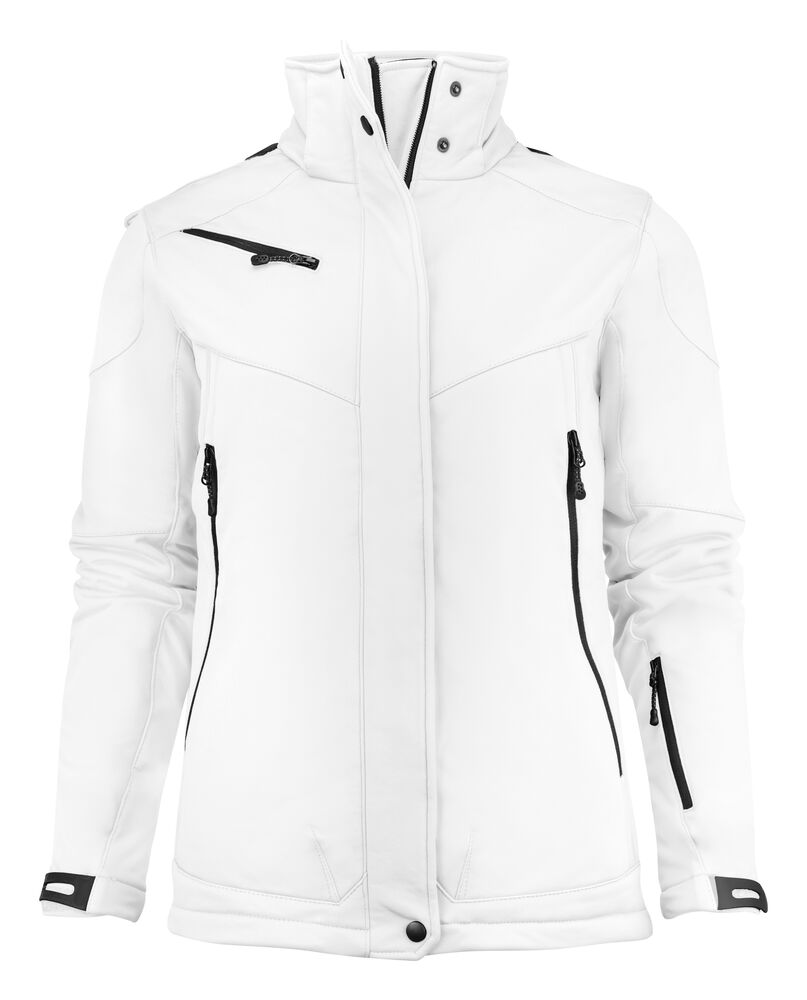 Printer Skeleton Softshell Jas Dames