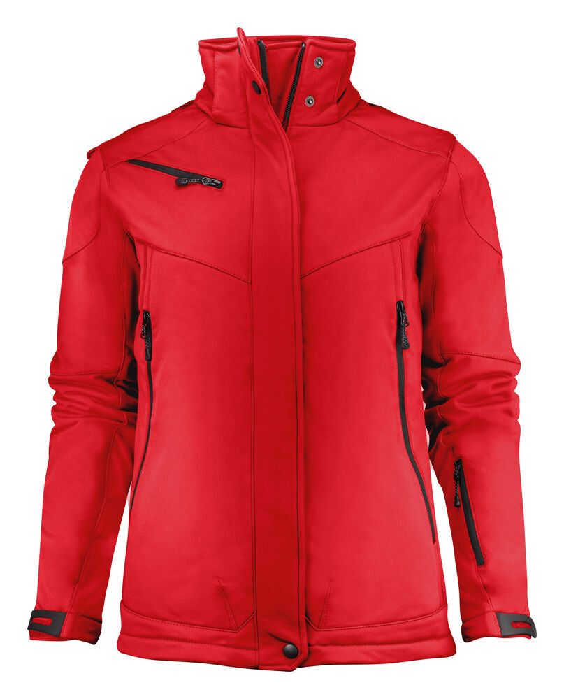 Printer Skeleton Softshell Jas Dames
