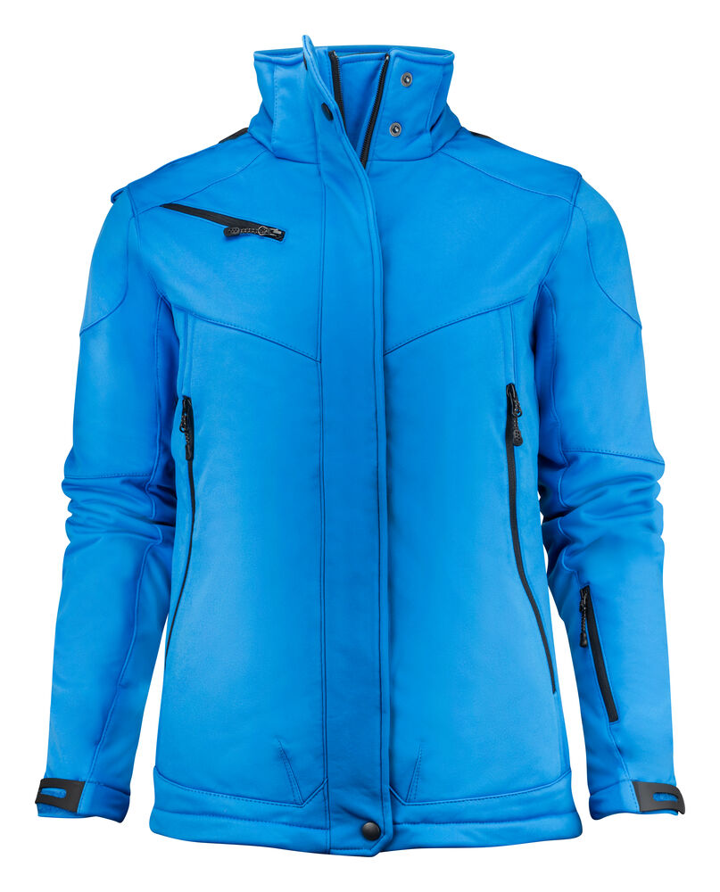 Printer Skeleton Softshell Jas Dames