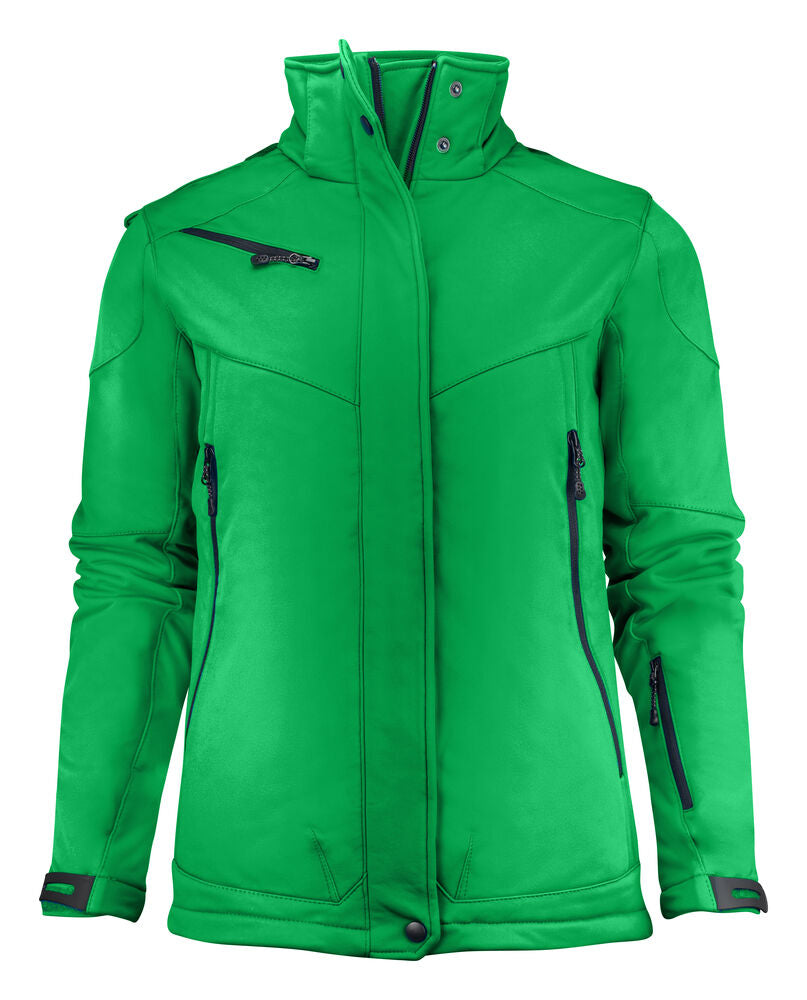 Printer Skeleton Softshell Jas Dames