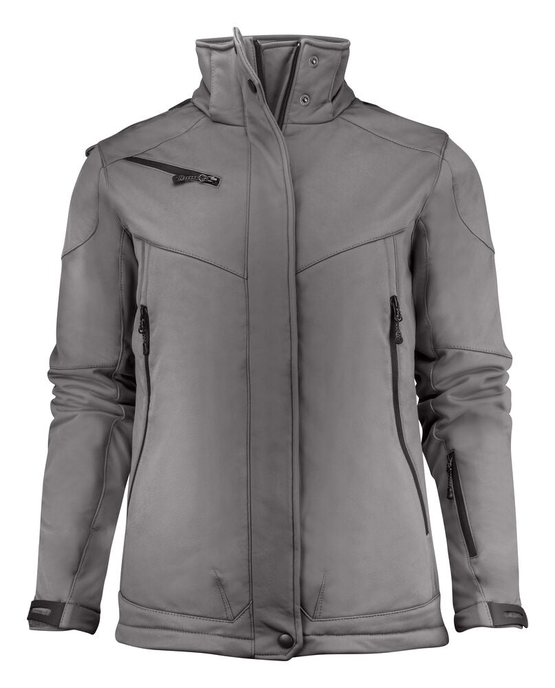 Printer Skeleton Softshell Jas Dames