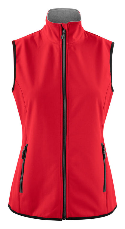 Printer Trial Bodywarmer Dames - Rood