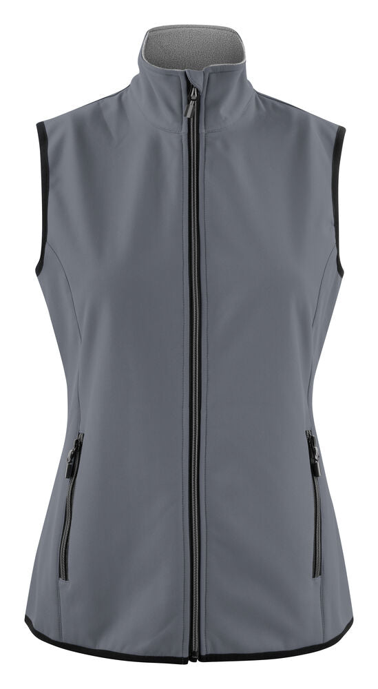 Printer Trial Bodywarmer Dames - Staalgrijs