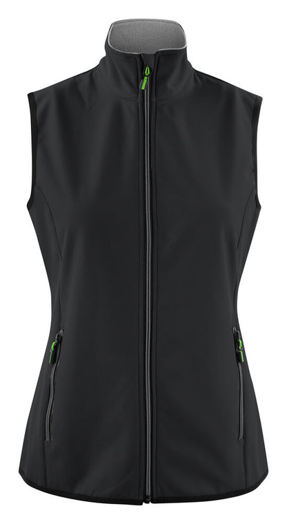 Printer Trial Bodywarmer Dames - Zwart