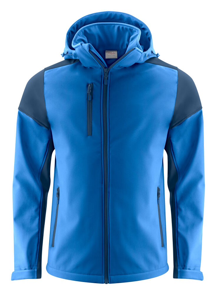 Printer Prime Softshell Jas Heren - Kobalt/Marine