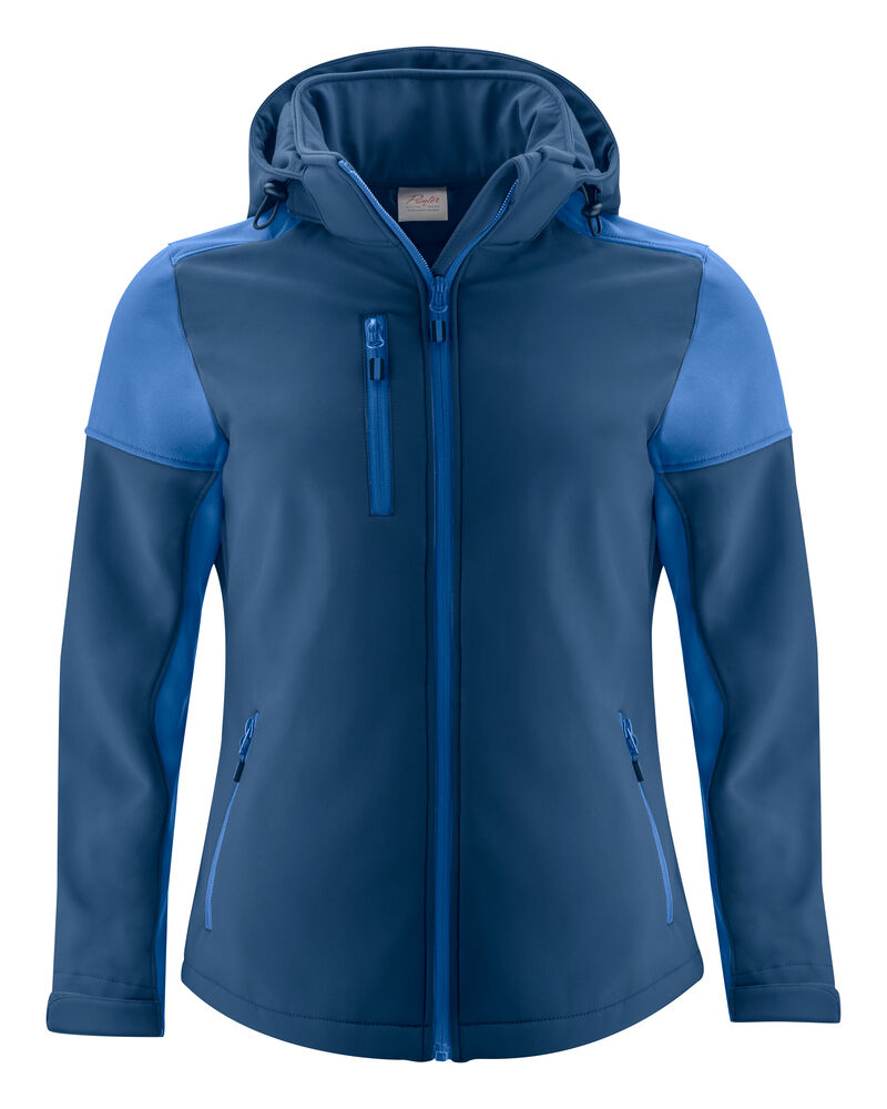 Printer Prime Softshell Jas Dames - Marine/Kobalt