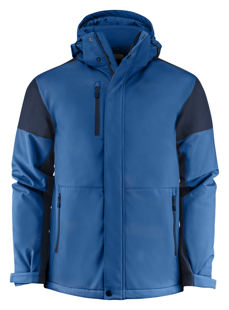 Printer Prime Padded Softshell Jas Heren - Kobalt/Marine