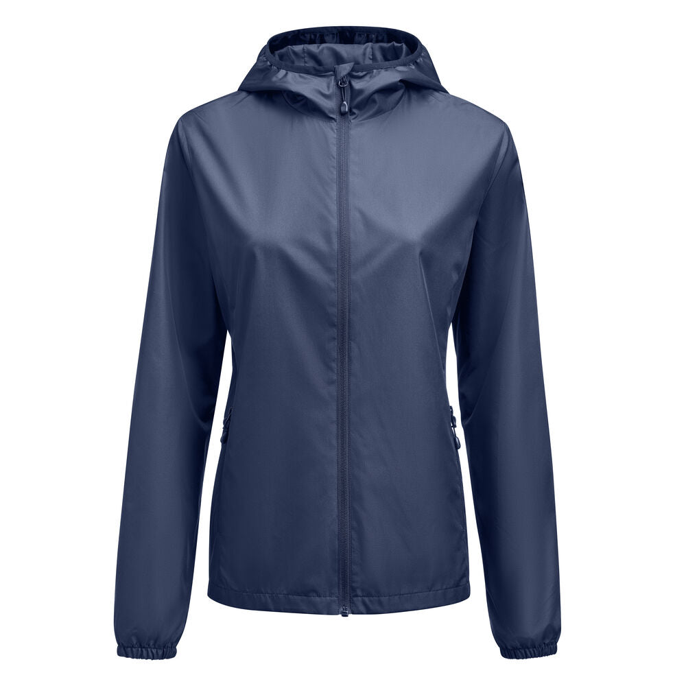 Printer Grab Windbreaker Dames - Marine