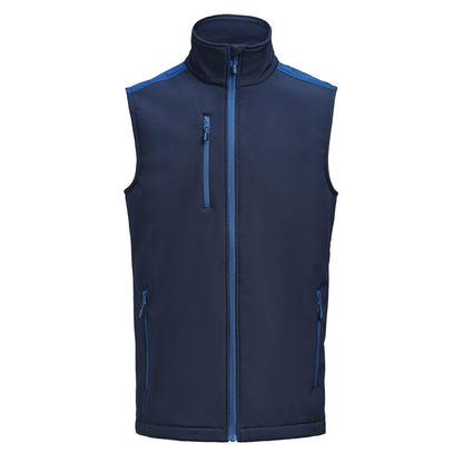 Printer Prime Softshell Bodywarmer Heren - Marine/Kobalt