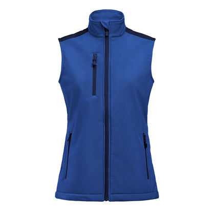 Printer Prime Softshell Bodywarmer Dames - Kobalt/Marine