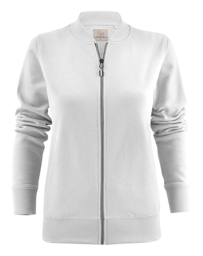 Printer Javelin Sweater Volledige Rits Dames - Wit