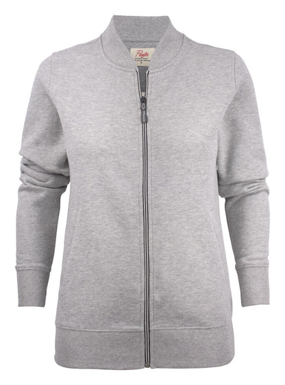 Printer Javelin Sweater Volledige Rits Dames - Grijs Mêlée