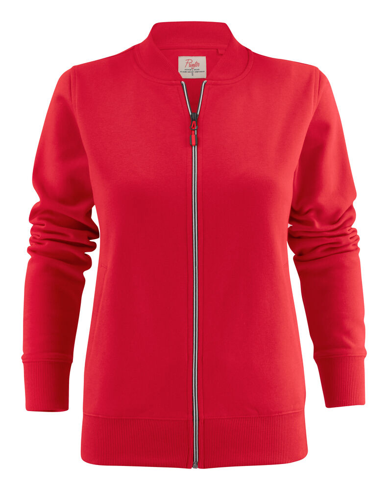 Printer Javelin Sweater Volledige Rits Dames - Rood