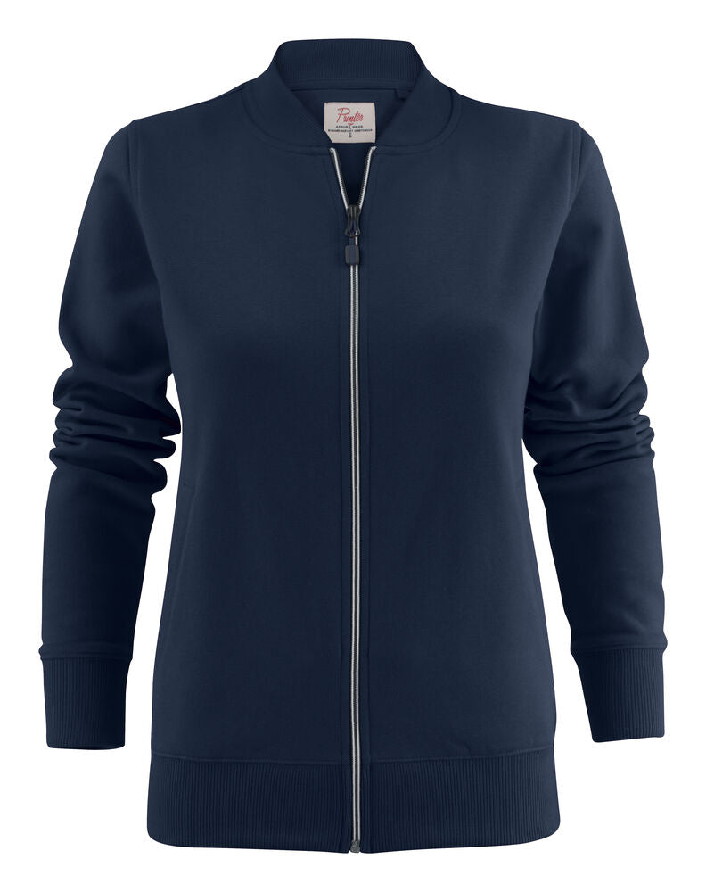 Printer Javelin Sweater Volledige Rits Dames - Marine