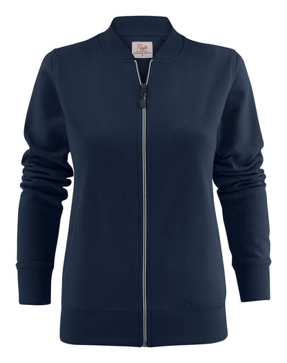 Printer Javelin Sweater Volledige Rits Dames - Marine