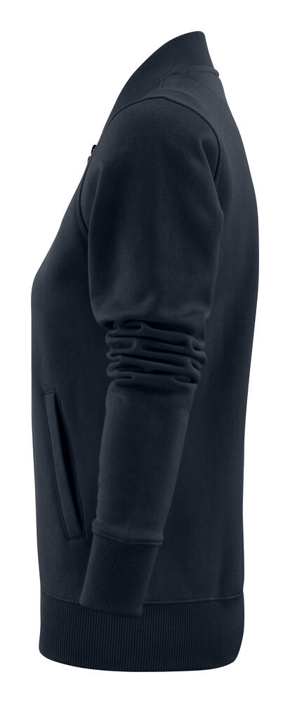 Printer Javelin Sweater Volledige Rits Dames - Donker Marine