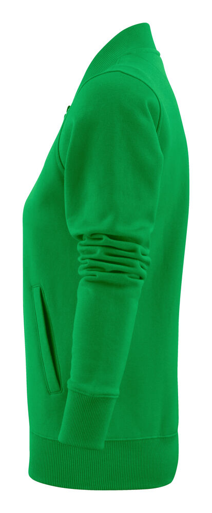 Printer Javelin Sweater Volledige Rits Dames - Frisgroen