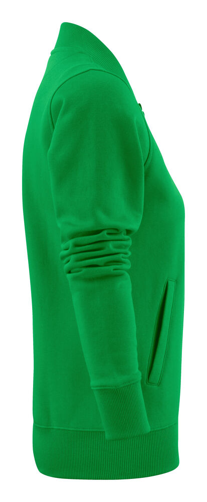 Printer Javelin Sweater Volledige Rits Dames - Frisgroen
