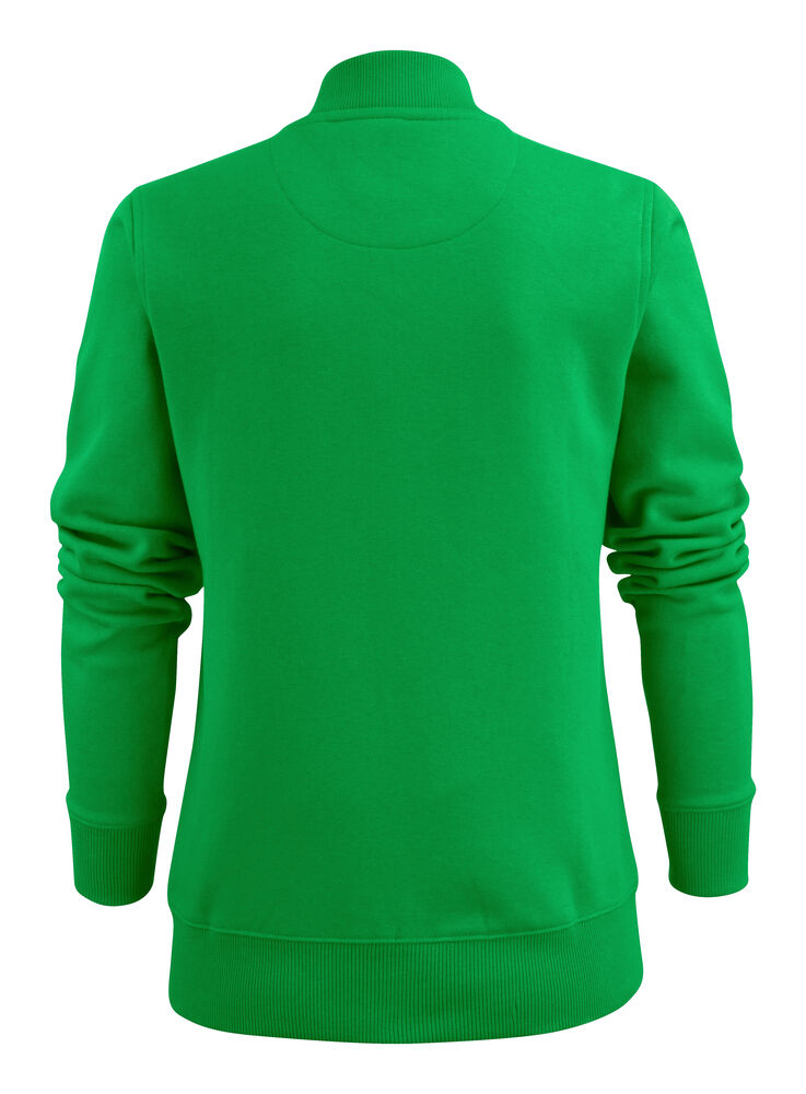 Printer Javelin Sweater Volledige Rits Dames - Frisgroen