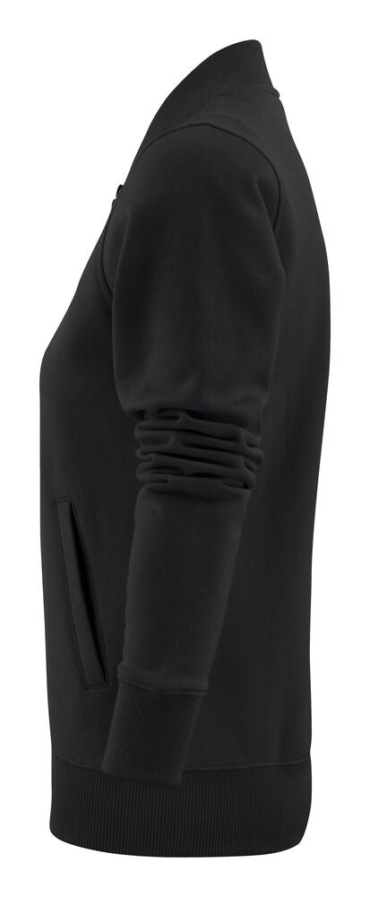 Printer Javelin Sweater Volledige Rits Dames - Zwart