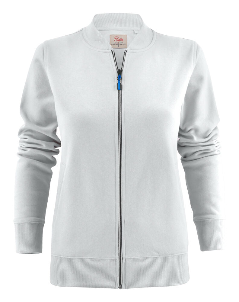 Printer Javelin Sweater Volledige Rits Dames - Wit
