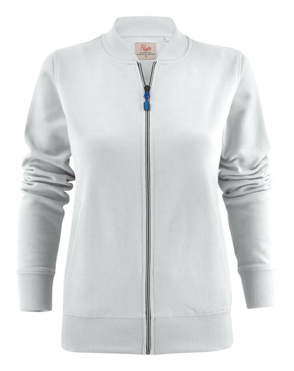 Printer Javelin Sweater Volledige Rits Dames - Wit
