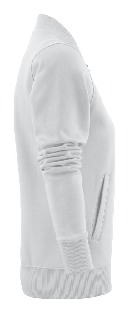 Printer Javelin Sweater Volledige Rits Dames - Wit