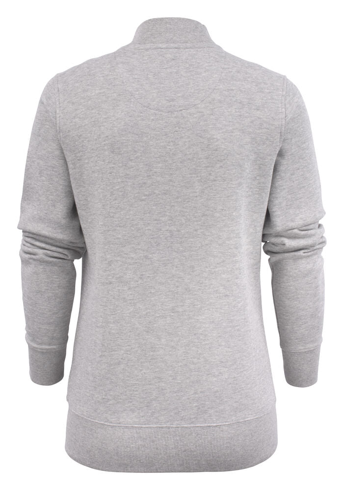 Printer Javelin Sweater Volledige Rits Dames - Grijs Mêlée