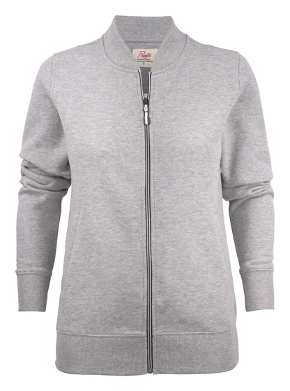 Printer Javelin Sweater Volledige Rits Dames - Grijs Mêlée