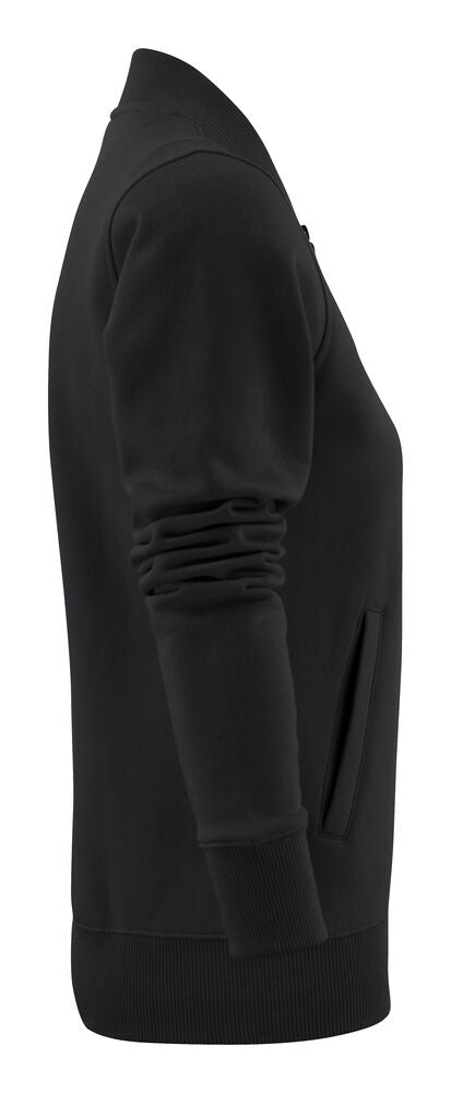 Printer Javelin Sweater Volledige Rits Dames - Zwart