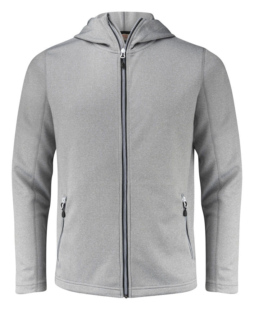 Printer Layback Hoodie Heren - Grijs Mêlée