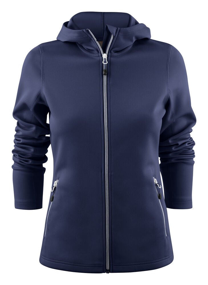 Printer Layback Hoodie Dames - Marine