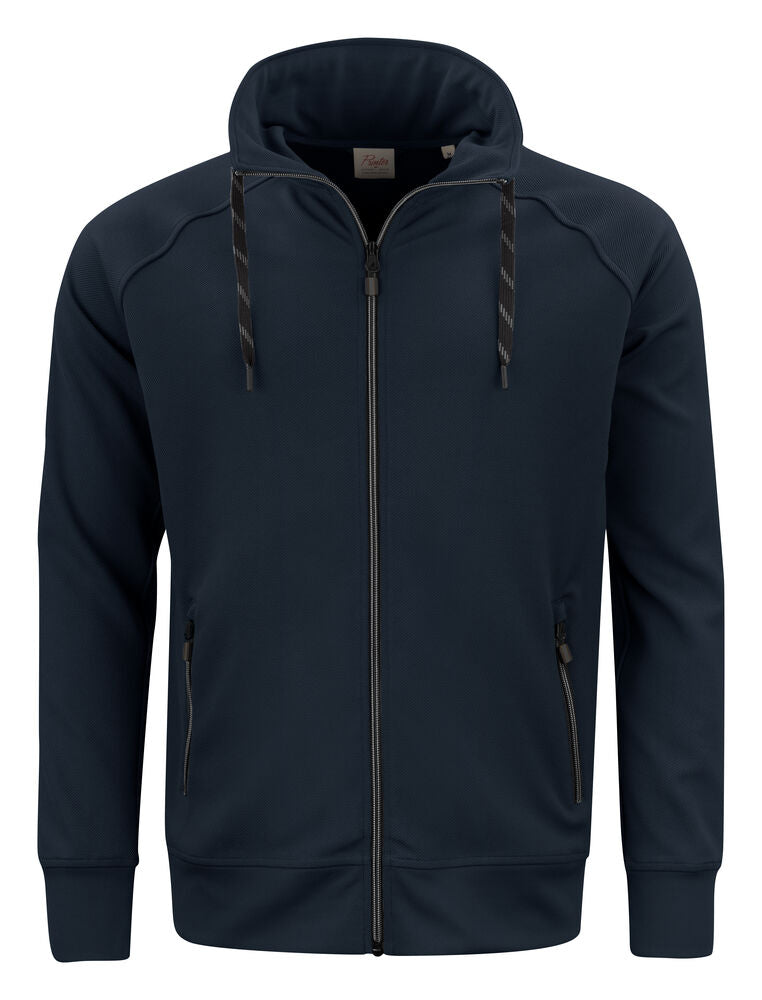 Printer Jog RSX Sweater Volledige Rits Heren - Donker Marine