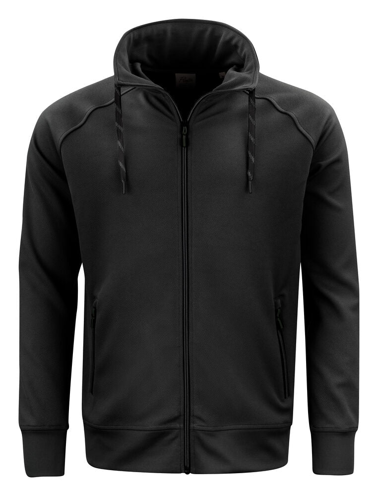Printer Jog RSX Sweater Volledige Rits Heren - Zwart