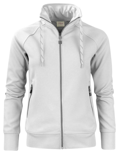 Printer Jog RSX Sweater Volledige Rits Dames - Wit
