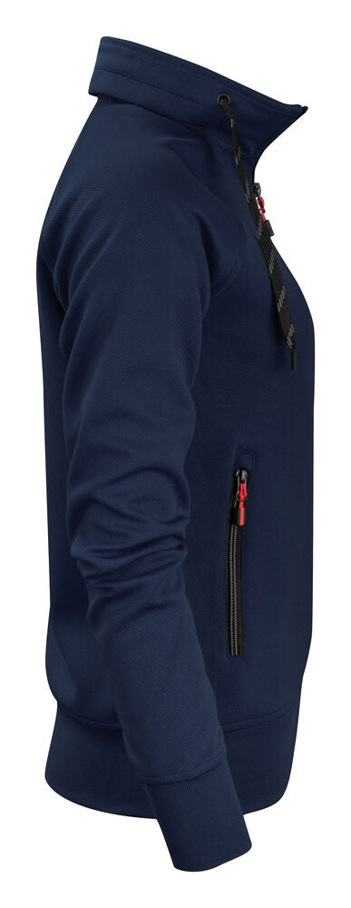 Printer Jog RSX Sweater Volledige Rits Dames - Marine