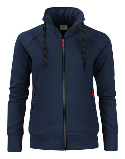 Printer Jog RSX Sweater Volledige Rits Dames - Marine