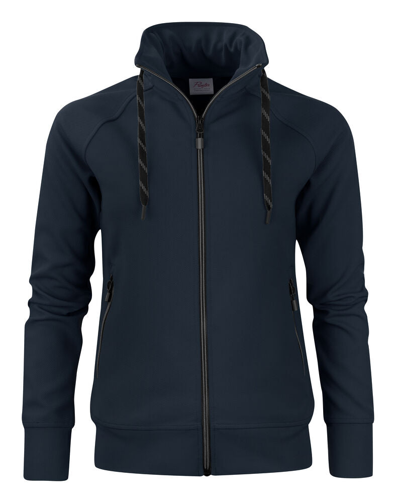 Printer Jog RSX Sweater Volledige Rits Dames - Donker Marine
