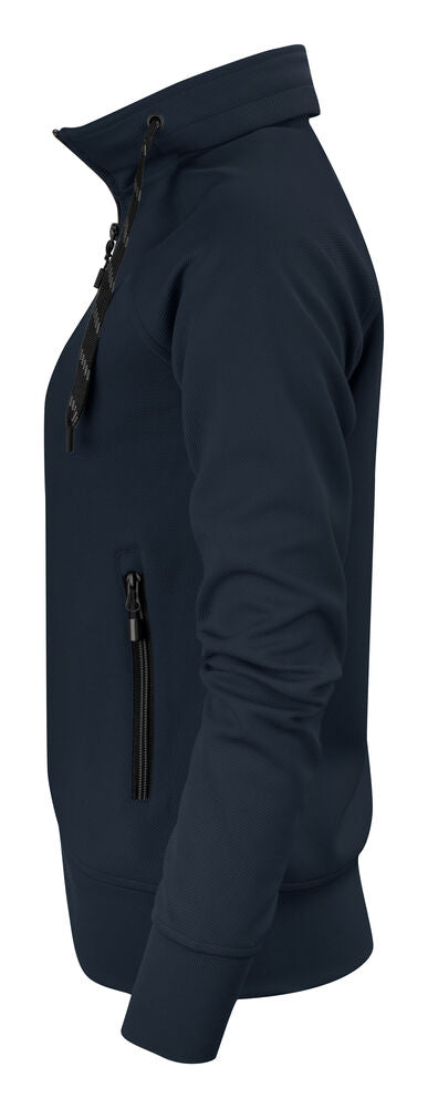 Printer Jog RSX Sweater Volledige Rits Dames - Donker Marine