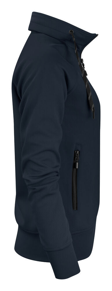 Printer Jog RSX Sweater Volledige Rits Dames - Donker Marine
