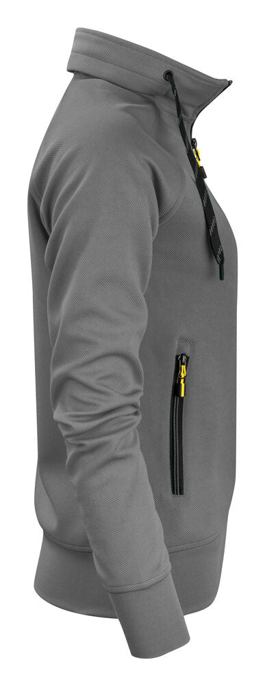 Printer Jog RSX Sweater Volledige Rits Dames - Staalgrijs