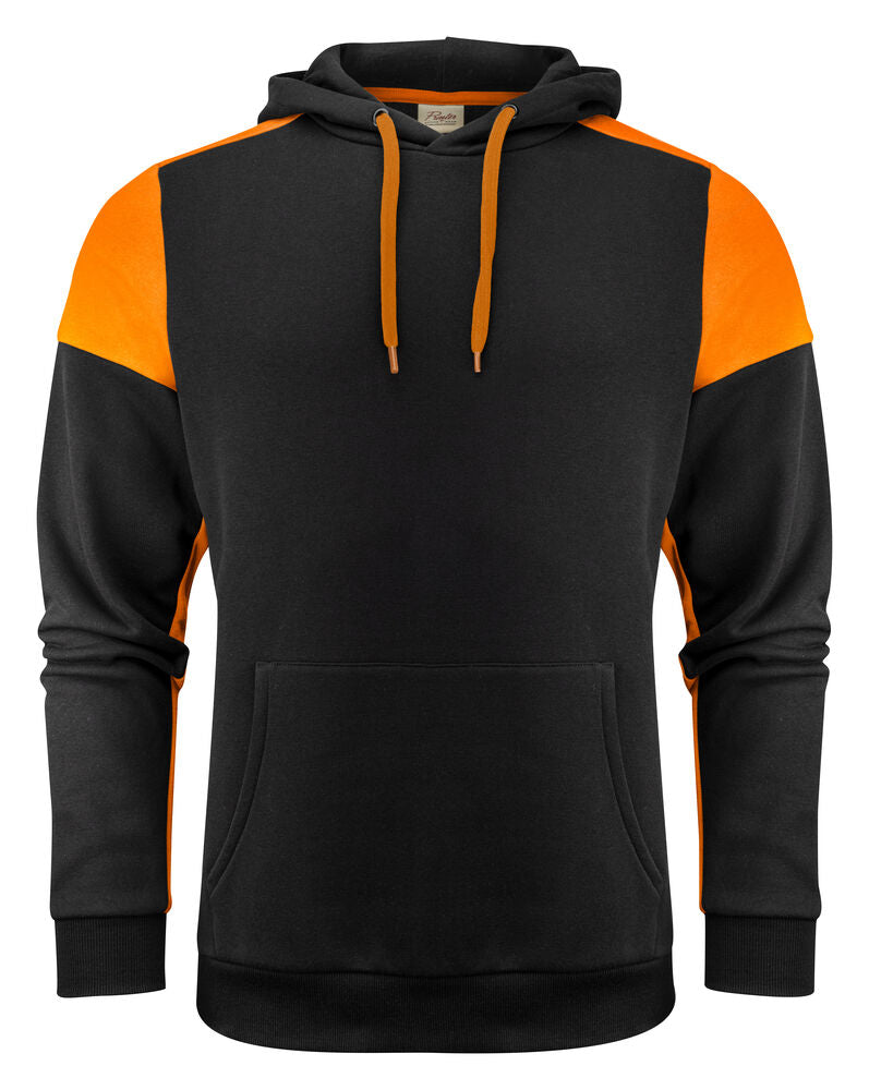 Printer Prime Hoodie Unisex - Zwart/Oranje