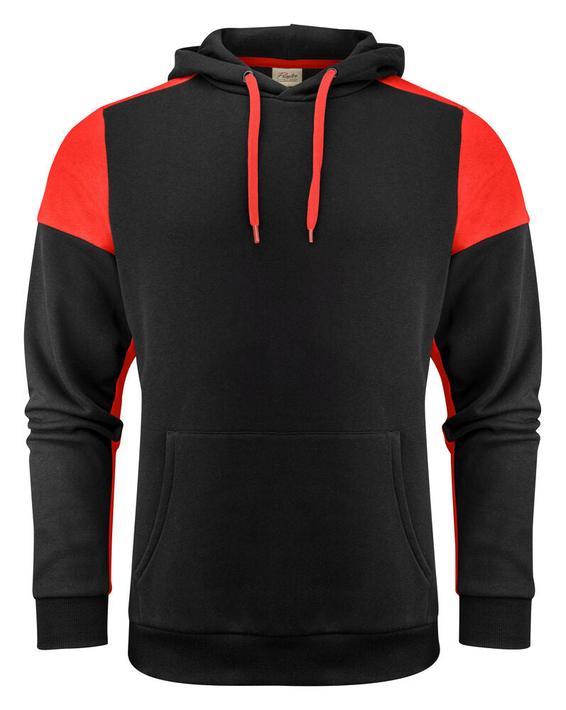 Printer Prime Hoodie Unisex - Zwart/Rood