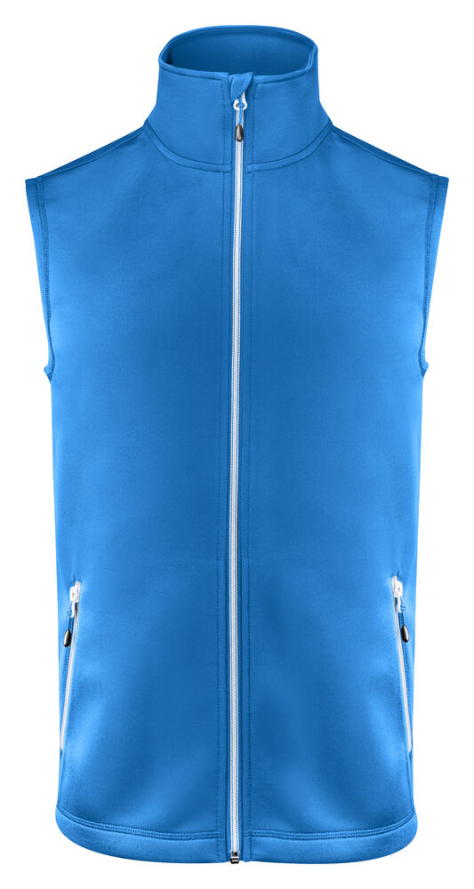 Printer Powerslide Bodywarmer Heren - Helder Blauw