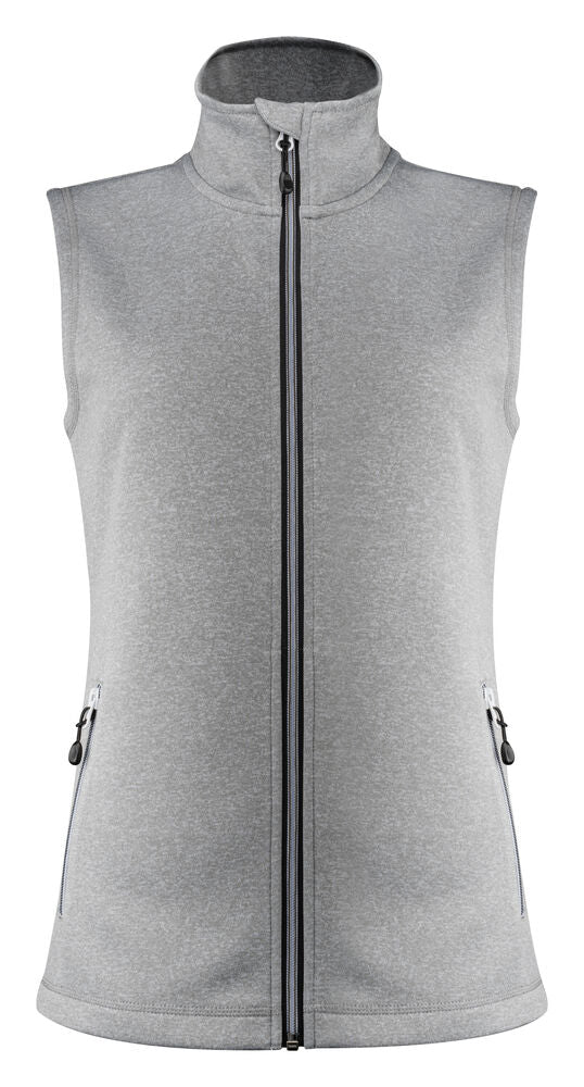Printer Powerslide Bodywarmer Dames - Grijs Mêlée