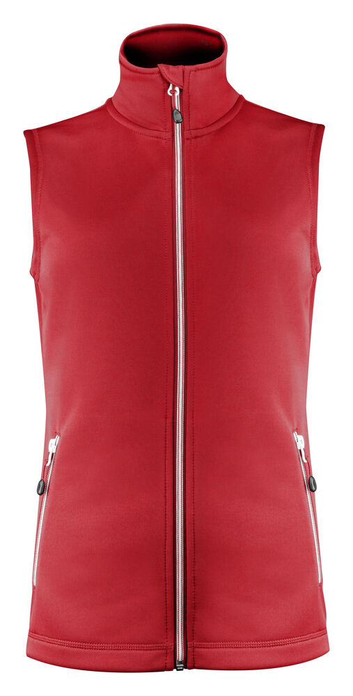 Printer Powerslide Bodywarmer Dames - Rood